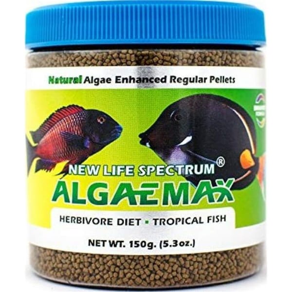 New Life Spectrum 150 g Algaemax Regular Sinking Pellets Flake Foods SPC02304 - main
